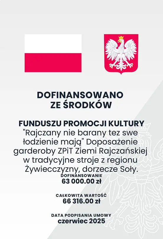Plakat “Rajcany nie barany i tyz swe łodzienie majom”.